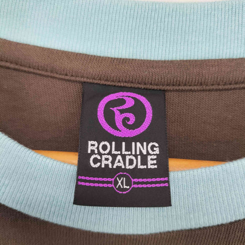ローリングクレイドル Rolling Cradle M.E.D RINGER TEE メンズ JPN:XL