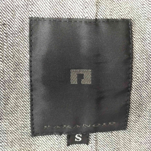 パラノイド PARANOID denimテーラードジャケット メンズ JPN:S