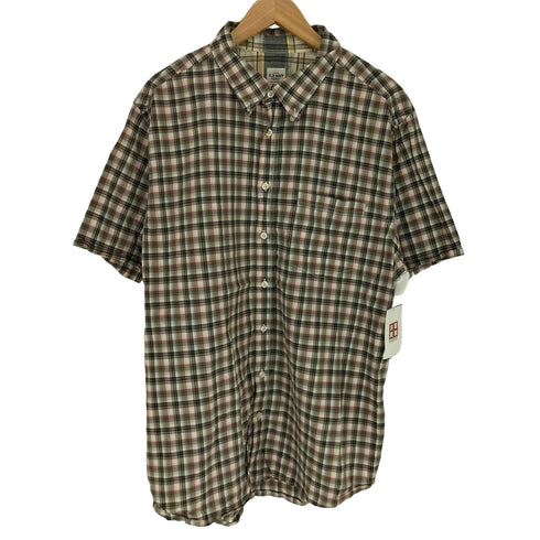 オールドネイビー OLD NAVY ボタンダウン ショートスリーブチェックシャツ メンズ JPN:XL