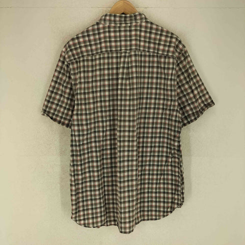 オールドネイビー OLD NAVY ボタンダウン ショートスリーブチェックシャツ メンズ JPN:XL