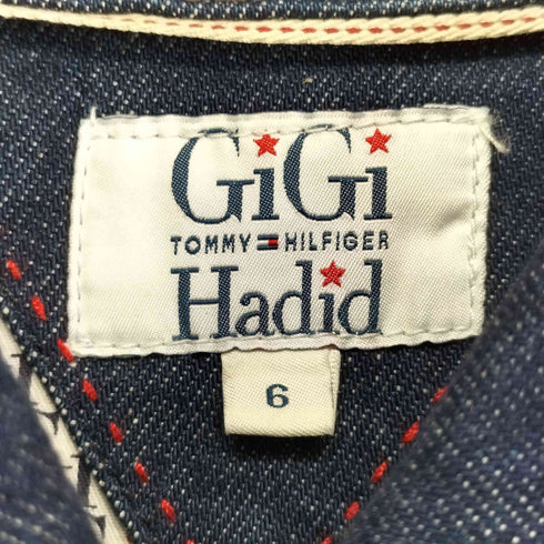 トミーヒルフィガー TOMMY HILFIGER gigi hadid スタッズ デニムジャケット レディース 6