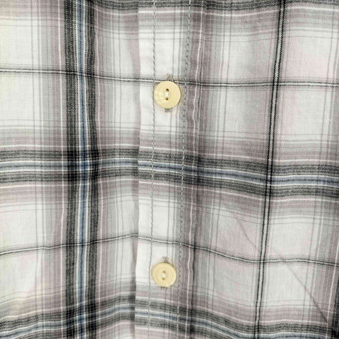 シアーズローバック SEARS ROEBUCK&CO 両フラップ ショートスリーブ オンブレシャツ メンズ JPN:XL