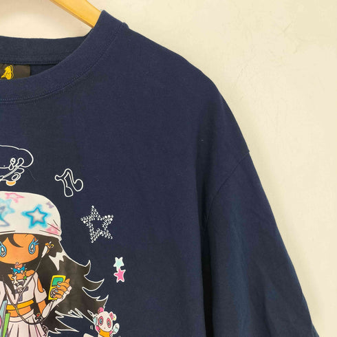 UPUPXIA フロントプリント Tシャツ レディース 2XL