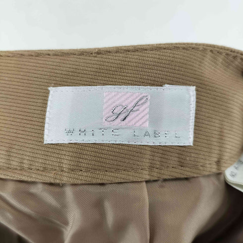 gf white label ジップミニスカート レディース 64-91