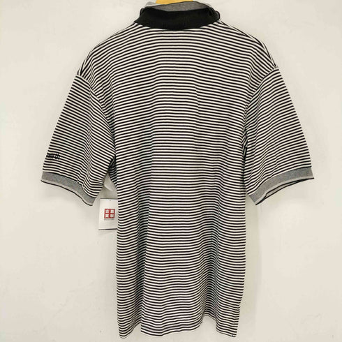アシュワース ASHWORTH USA製 ボーダー ポロシャツ メンズ import:S