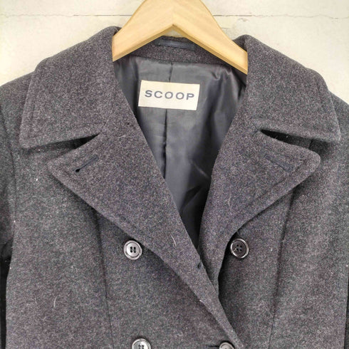 SCOOP CASHMERE&WOOL カシミヤ混 コート レディース JPN:M