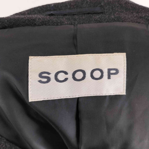 SCOOP CASHMERE&WOOL カシミヤ混 コート レディース JPN:M