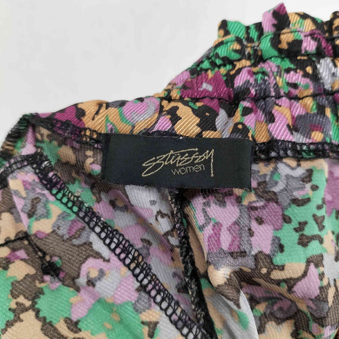 ステューシーウィメン Stussy Women 総柄 ホットパンツ レディース