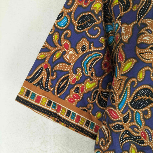 JAVA BATIK 総柄 ショートスリーブシャツ メンズ JPN:S