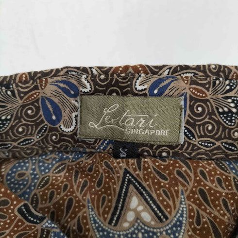 Lestari 総柄 ショートスリーブシャツ メンズ JPN:S