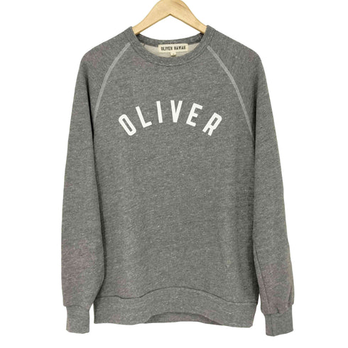 olver hawaii クルーネックスウェット ラグラン メンズ import:S