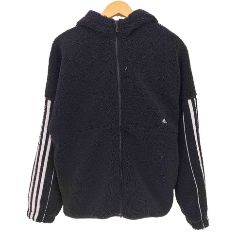 アディダス adidas シティ スリーストライプス バッジ オブ スポーツ シェルパジャケット ボアジャケット メンズ JPN:L