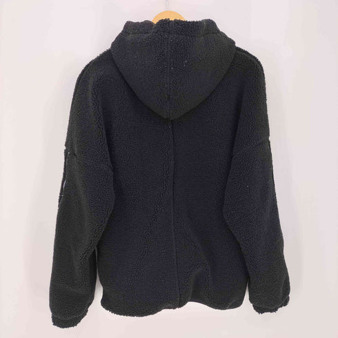 アディダス adidas シティ スリーストライプス バッジ オブ スポーツ シェルパジャケット ボアジャケット メンズ JPN:L