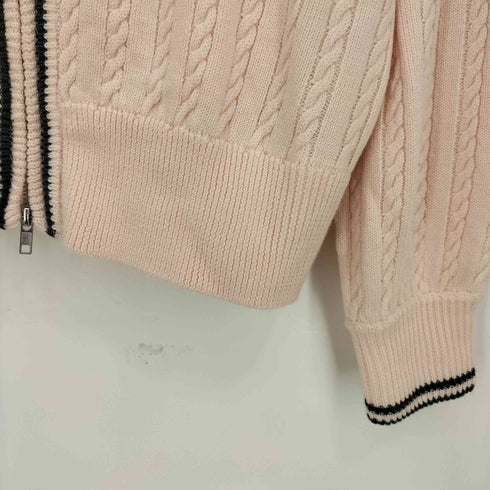 チコ Chico 26ss ダブルジップルーズニット レディース FREE
