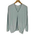 プラステ PLST ANGORA&WOOL アンゴラ ウール混 サイドスリット入 Vネック ニット レディース JPN:2