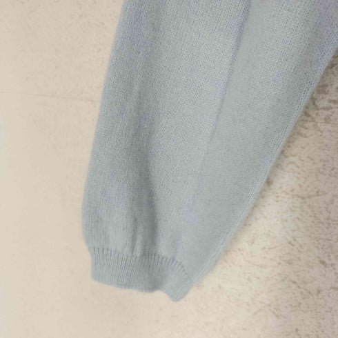 プラステ PLST ANGORA&WOOL アンゴラ ウール混 サイドスリット入 Vネック ニット レディース JPN:2