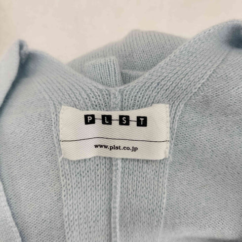 プラステ PLST ANGORA&WOOL アンゴラ ウール混 サイドスリット入 Vネック ニット レディース JPN:2