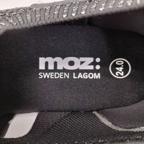 モズ moz スッと履ける ダブルエア入りソール 軽量ニットサンダル レディース JPN:24