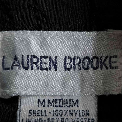 LAUREN BROOKE ナイロン 総柄 トラックトップ メンズ import:M