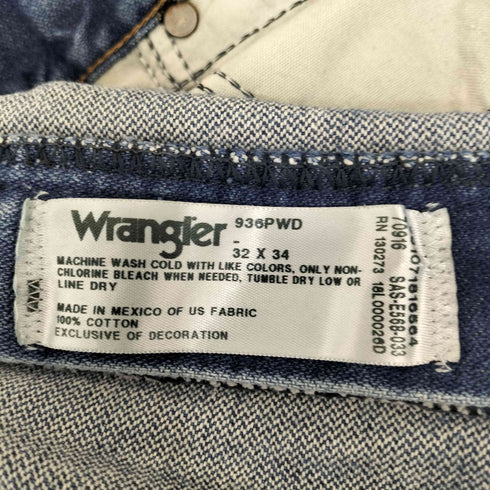 ラングラー Wrangler ブーツ カット デニム パンツ メンズ 32×34