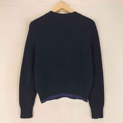 コーチ COACH ショルダーボタン ロゴ刺繍 コットンニット レディース S