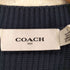 コーチ COACH ショルダーボタン ロゴ刺繍 コットンニット レディース S