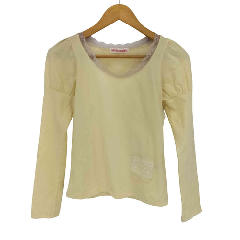 OAFISH 26ss Daisy Lace Puff Longsleeve レディース FREE