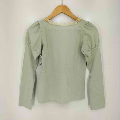OAFISH 26ss Daisy Lace Puff Longsleeve レディース FREE