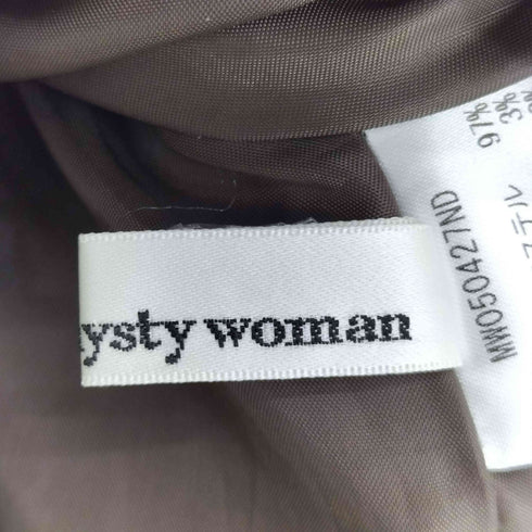 ミスティーウーマン mysty woman アシメレースアップマーメイドスカート レディース FREE