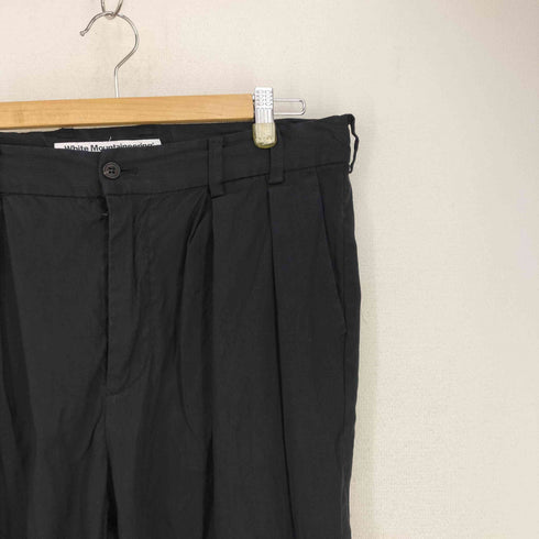 ホワイトマウンテニアリング WHITE MOUNTAINEERING 3TUCK TAPERED STRETCH PANTS 3タック テーパード ストレッチ パンツ メンズ JPN:2