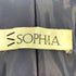 SOPHIA ソフィア 花柄 切替 テーラード ジャケット レディース
