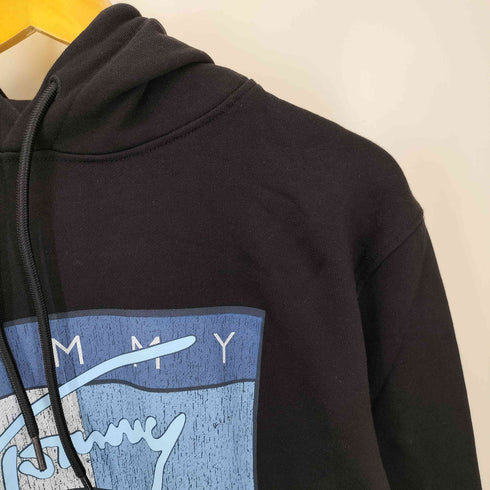 トミージーンズ tommy jeans レギュラー フラッグ ツイスト パーカー レディース import:S