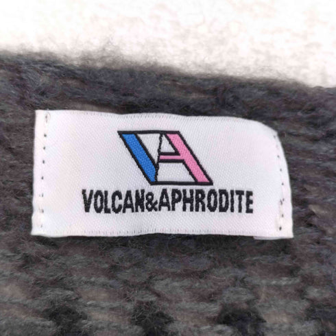 ヴォルカンアンドアフロダイティ VOLCAN&APHRODITE ローゲージ ダメージニット パンク punk メンズ FREE