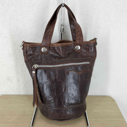 ジャンニキャリーニ GIANNI CHIARINI イタリア製 リアルレザー ハンドバッグ レディース