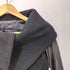 シヴァーライズ CIVARIZE 00s ゴートレザー 切替 ダブルジップ ライダース ジャケット archive Y2K メンズ JPN:44