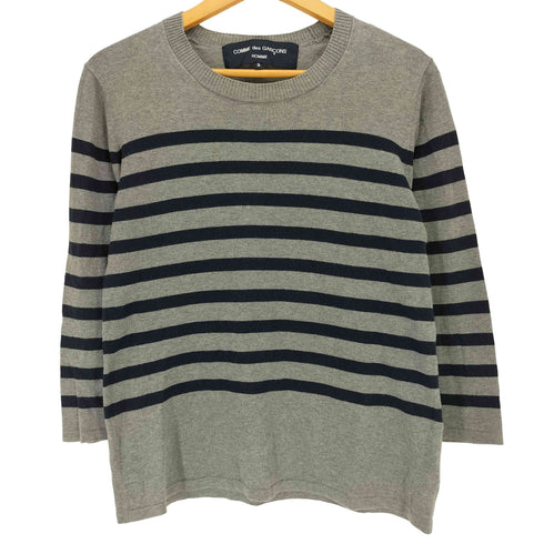 コムデギャルソンオム COMME des GARCONS HOMME AD2010 11SS ボーダー クルーネックニット メンズ import:S