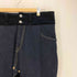 ガンリュウ GANRYU 13AW ASYMMETRIC SAROUEL PANTS アシメトリーサルエルパンツ コーデュロイ デニム 異素材切り替え メンズ JPN:M