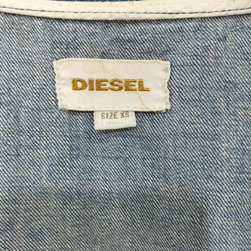 ディーゼル DIESEL 00s デニム ベスト Y2K レディース import:XS
