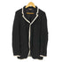 ブラックコムデギャルソン BLACK COMME des GARCONS 11SS ポリ縮絨 加工 テーラードジャケット メンズ JPN:M
