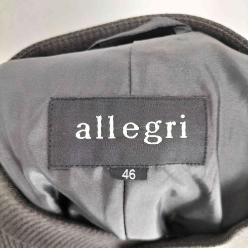 アレグリ allegri マオカラージャケット メンズ JPN:46