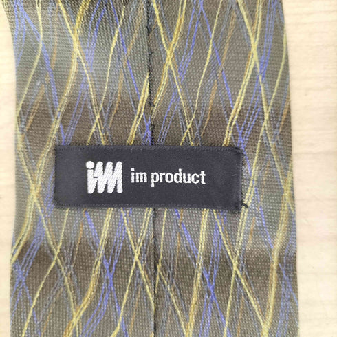アイムプロダクトイッセイミヤケ im product ISSEY MIYAKE 総柄シルクネクタイ メンズ