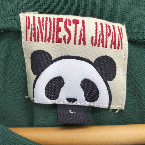 パンディエスタジャパン PANDIESTA JAPAN パンダさんGET BIG Tシャツ メンズ JPN:L
