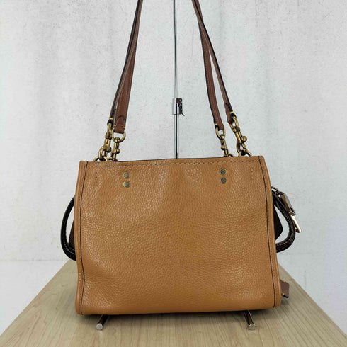 コーチ COACH レザー 2WAY ショルダー ハンド バッグ レディース