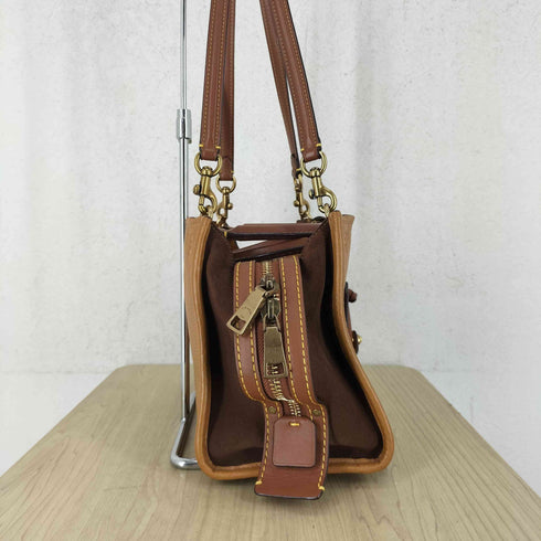 コーチ COACH レザー 2WAY ショルダー ハンド バッグ レディース