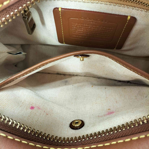 コーチ COACH レザー 2WAY ショルダー ハンド バッグ レディース