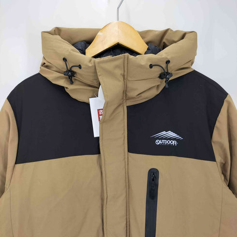 アウトドアプロダクツ OUTDOOR PRODUCTS 撥水 ストレッチ 耐水圧 10000mm切替 中綿フードジャケット メンズ import:L