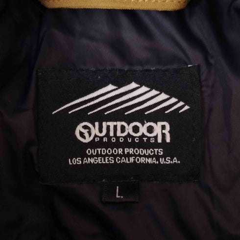 アウトドアプロダクツ OUTDOOR PRODUCTS 撥水 ストレッチ 耐水圧 10000mm切替 中綿フードジャケット メンズ import:L