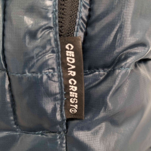 セダークレスト CEDAR CREST パッカブル リバーシブル ダウンベスト メンズ JPN:M