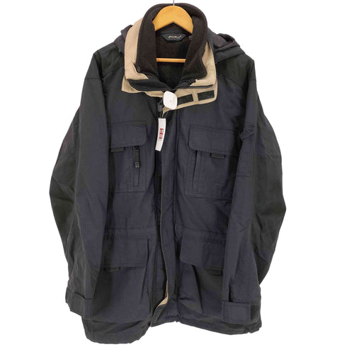 エディーバウアー Eddie Bauer 00s ウェザージップ 裏ボア ナイロンジャケット メンズ M