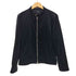 ピーエスポールスミス PS Paul Smith ベロア ダブルジップ シングル ライダースジャケット メンズ import:M